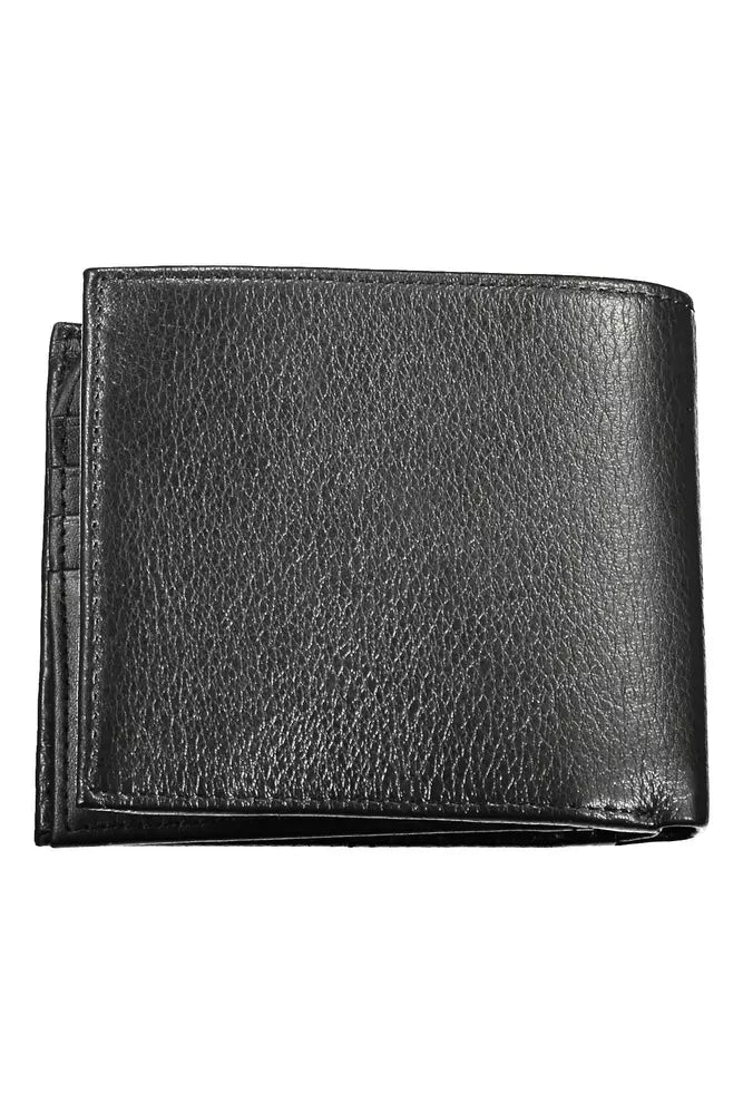  - Black Leather Men Wallet