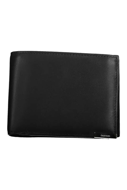  - Black Leather Men Wallet