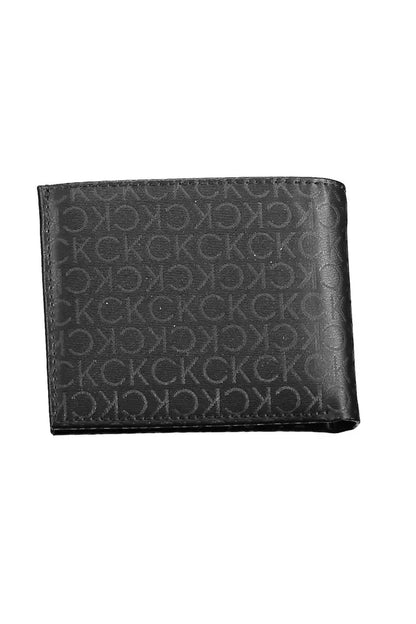  - Black Polyester Men Wallet