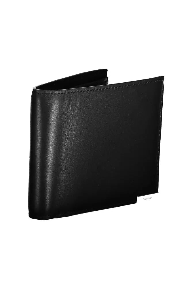  - Black Leather Men Wallet