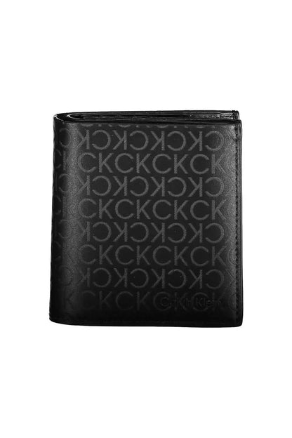  - Black Polyester Men Wallet