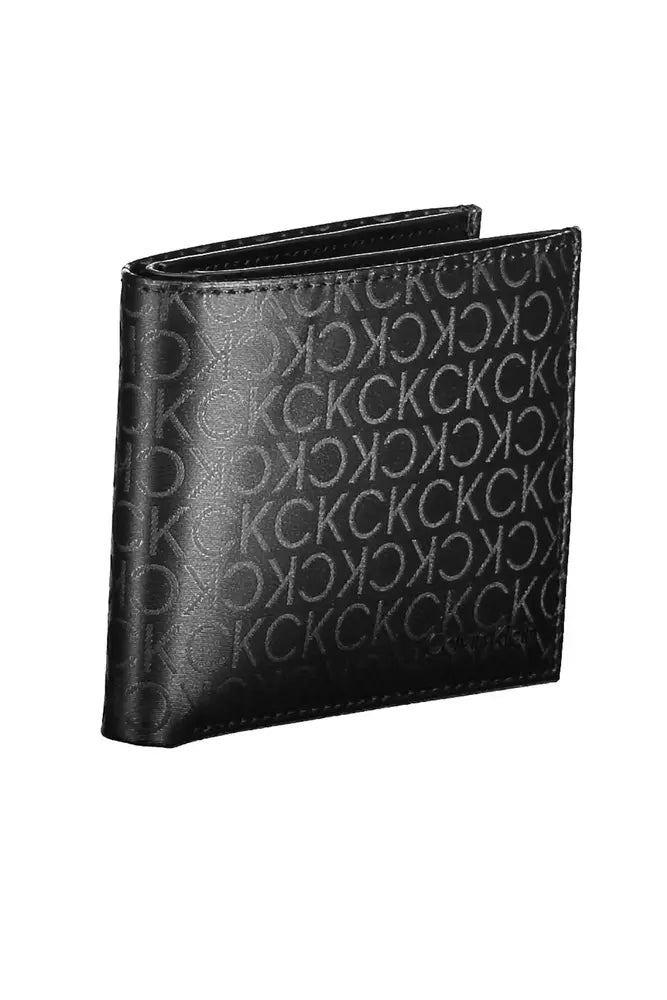  - Black Polyester Men Wallet