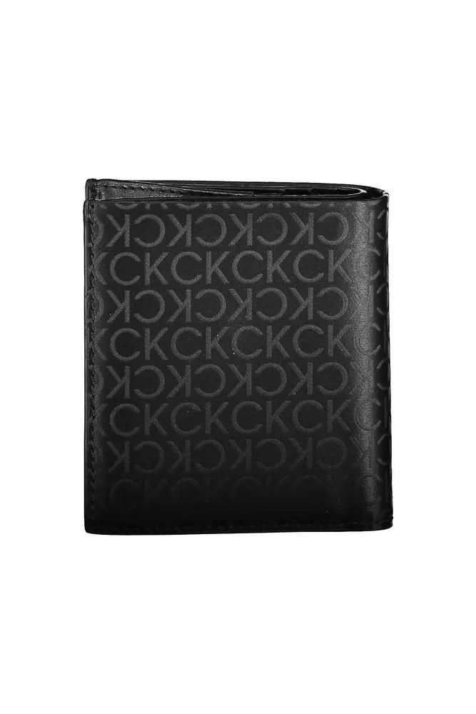  - Black Polyester Men Wallet