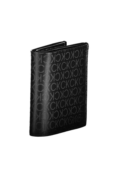  - Black Polyester Men Wallet