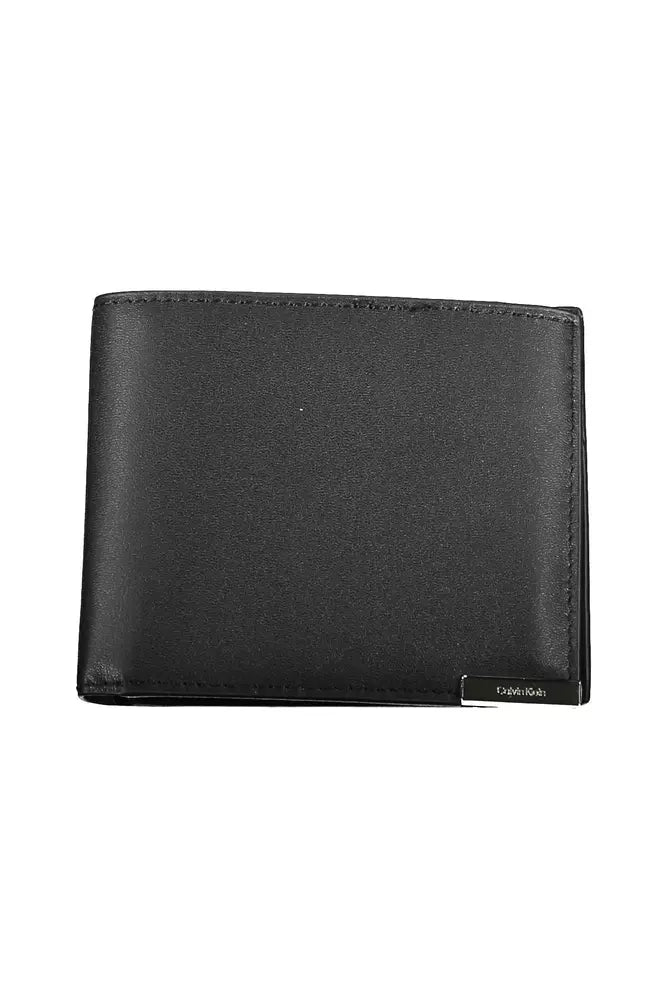 Black Polyethylene Men Wallet - The Luxe Alliance