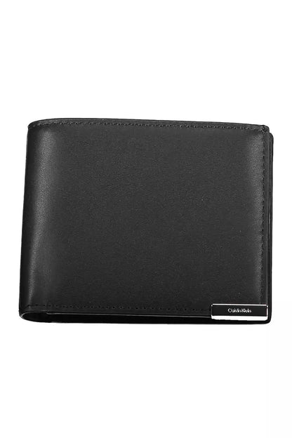 Black Polyethylene Men Wallet - The Luxe Alliance