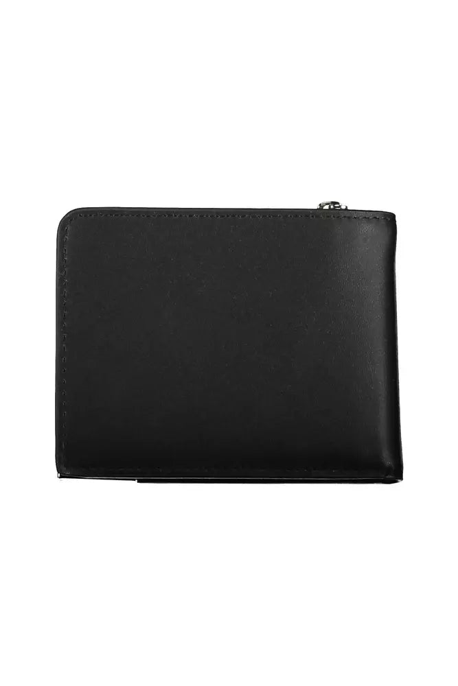 Black Polyethylene Men Wallet - The Luxe Alliance