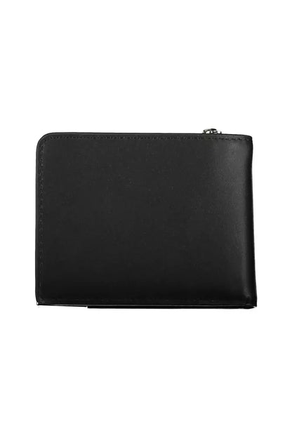 Black Polyethylene Men Wallet - The Luxe Alliance