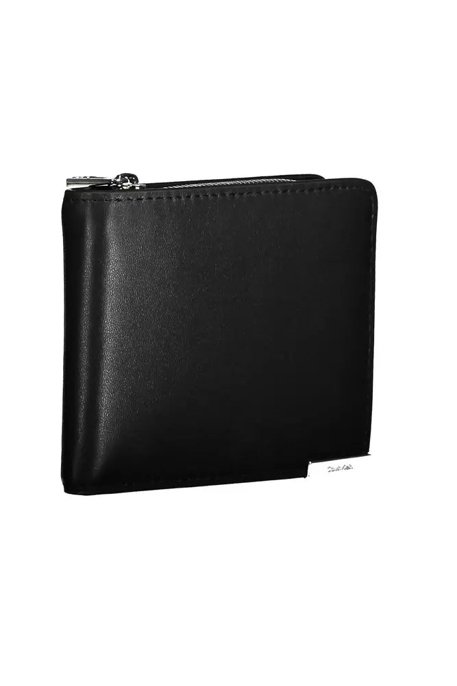 Black Polyethylene Men Wallet - The Luxe Alliance