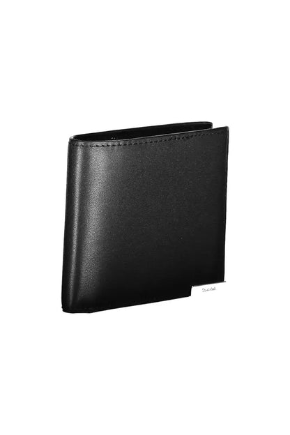 Black Polyethylene Men Wallet - The Luxe Alliance