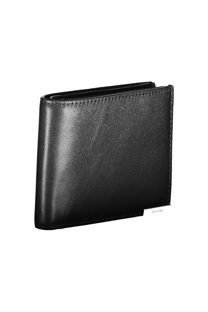 Black Polyethylene Men Wallet - The Luxe Alliance