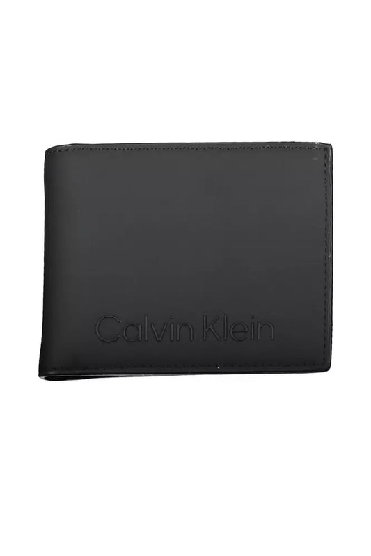 Black Polyester Men Wallet - The Luxe Alliance