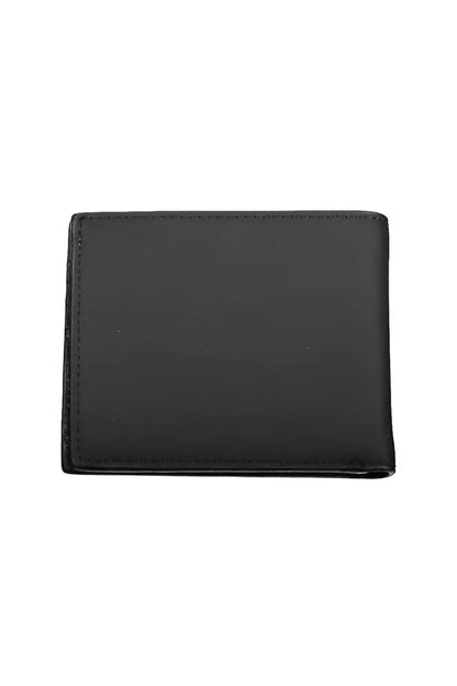 Black Polyester Men Wallet - The Luxe Alliance