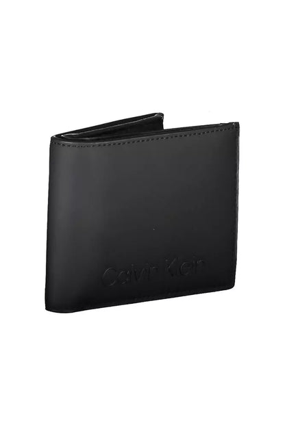 Black Polyester Men Wallet - The Luxe Alliance