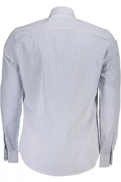 White Cotton Men Shirt - The Luxe Alliance