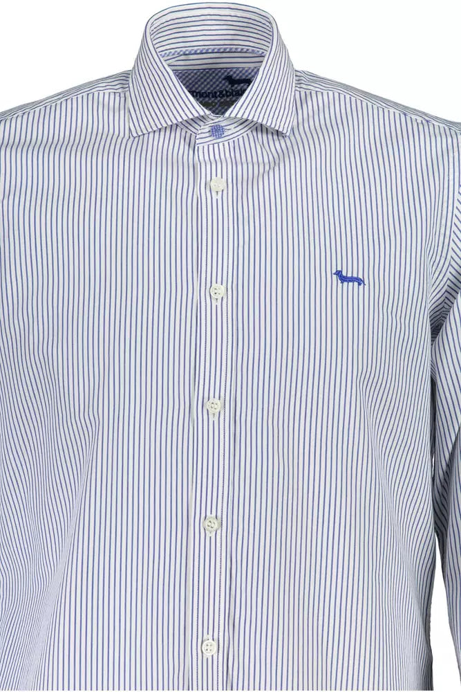 White Cotton Men Shirt - The Luxe Alliance