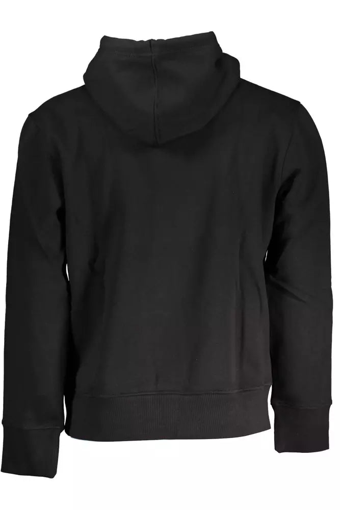 Black Cotton Men Sweater - The Luxe Alliance