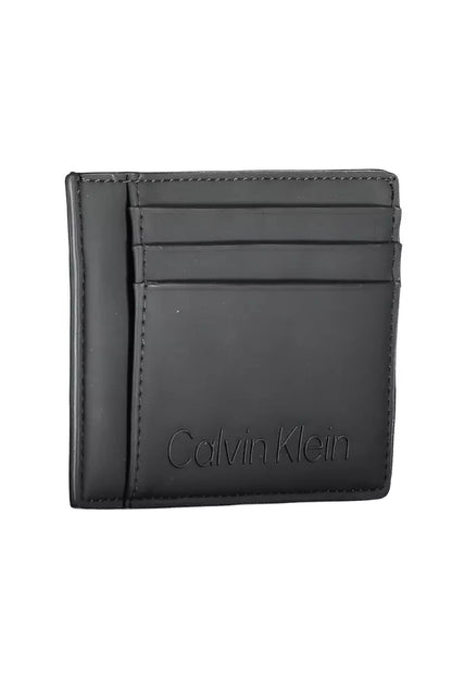 Black Polyester Men Wallet - The Luxe Alliance