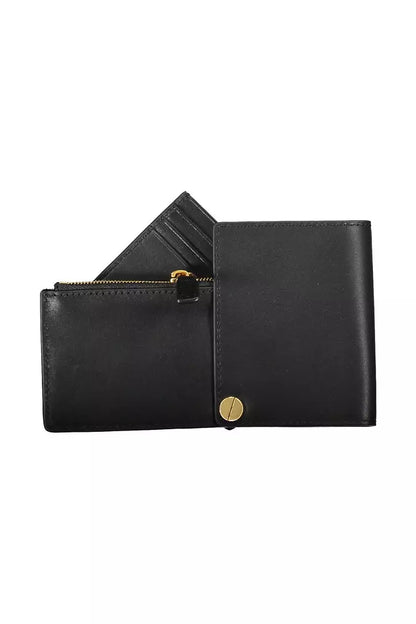 Black Leather Men Wallet - The Luxe Alliance