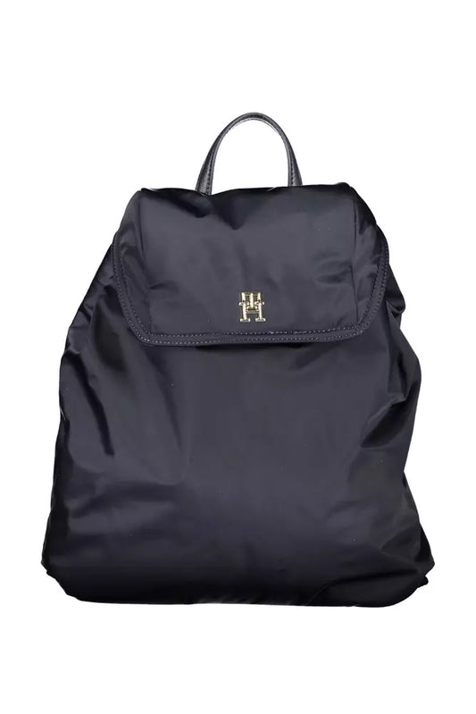 Blue Polyester Women Backpack - The Luxe Alliance