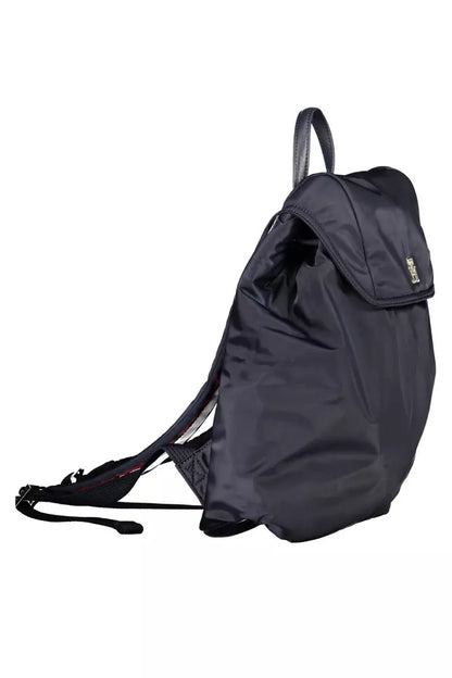 Blue Polyester Women Backpack - The Luxe Alliance