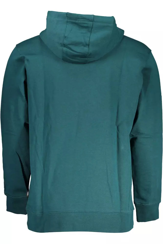  - Green Cotton Men Sweater