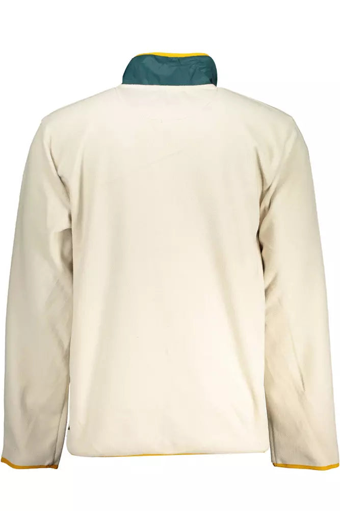  - Beige Polyester Men Sweater