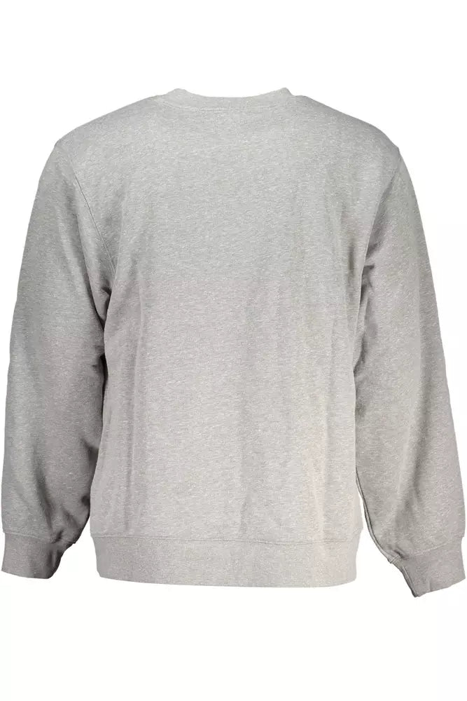  - Gray Cotton Men Sweater