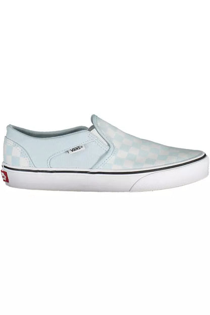  - Light Blue Polyester Women Sneaker