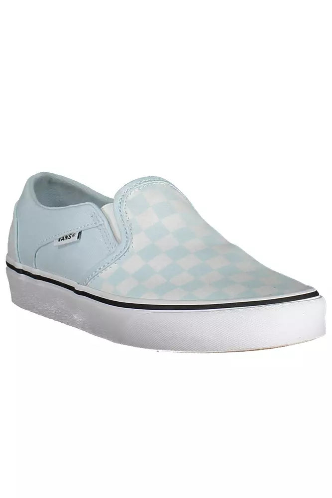  - Light Blue Polyester Women Sneaker