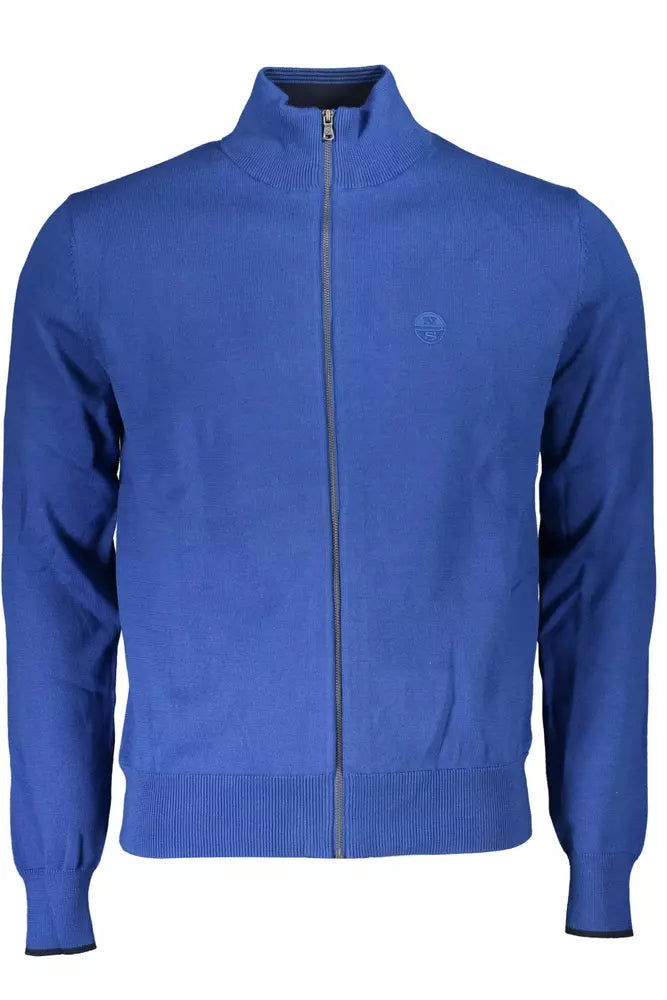  - Blue Organic Cotton Men Sweater