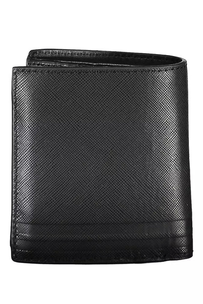 Black Leather Men Wallet - The Luxe Alliance