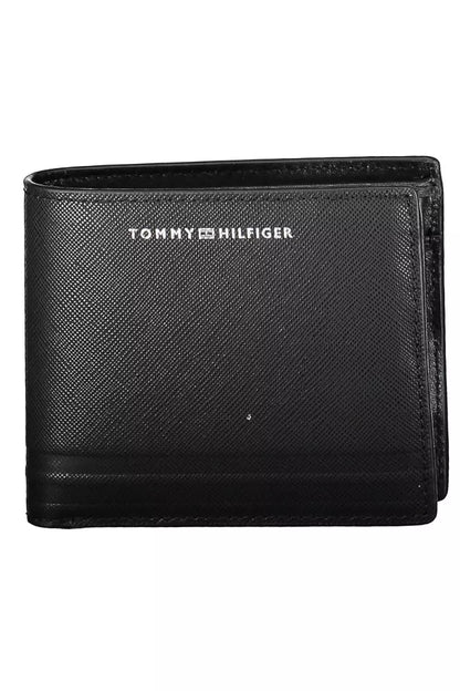 Black Leather Men Wallet - The Luxe Alliance