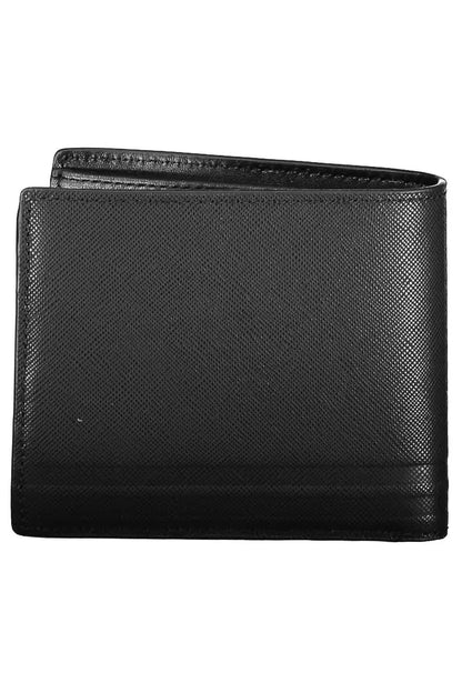 Black Leather Men Wallet - The Luxe Alliance