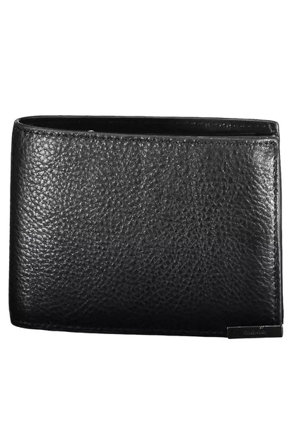 Black Leather Mens Wallet - The Luxe Alliance