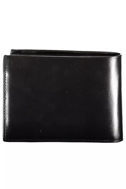 Black Leather Men Wallet - The Luxe Alliance