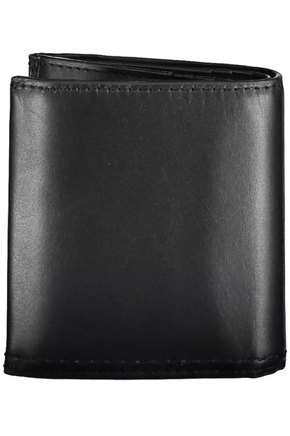 Black Leather Men Wallet - The Luxe Alliance