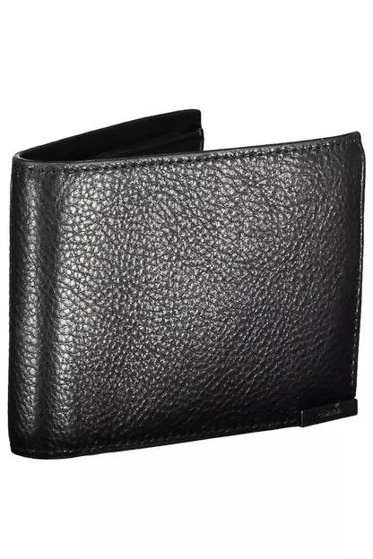 Black Leather Mens Wallet - The Luxe Alliance