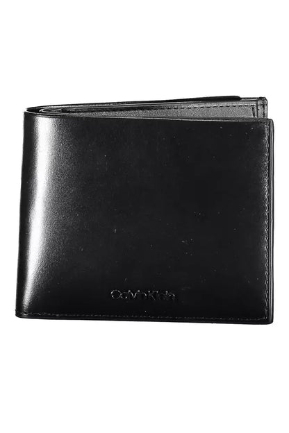 Black Leather Men Wallet - The Luxe Alliance