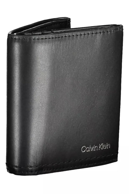 Black Leather Men Wallet - The Luxe Alliance