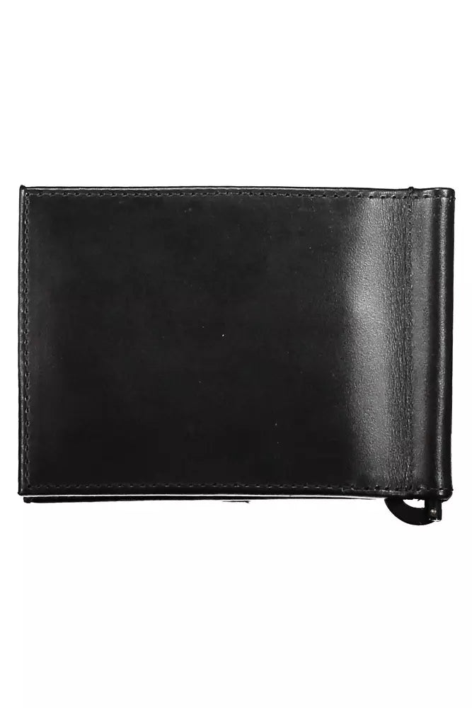 Black Leather Men Wallet - The Luxe Alliance