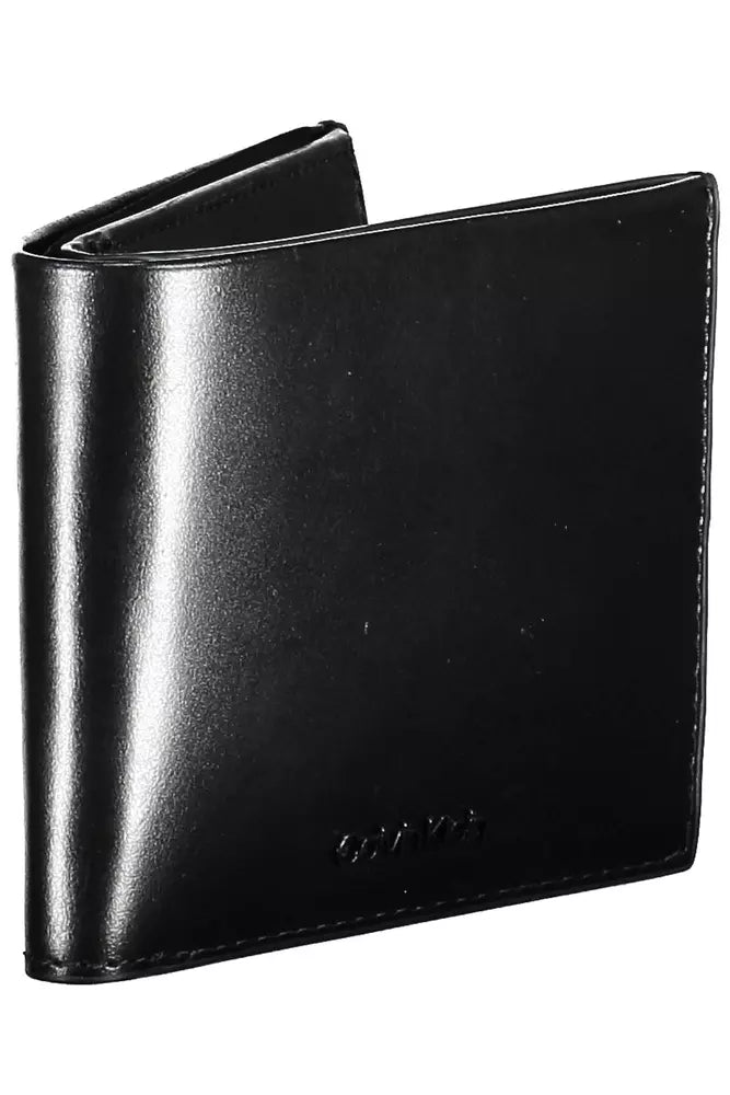 Black Leather Men Wallet - The Luxe Alliance