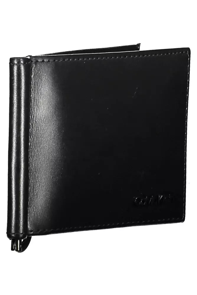 Black Leather Men Wallet - The Luxe Alliance