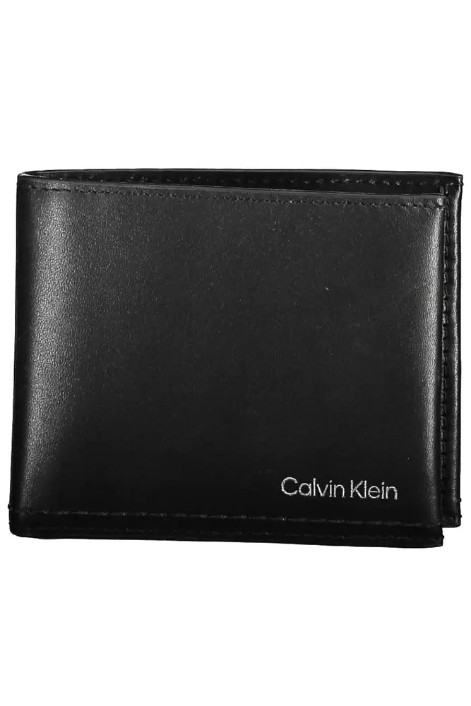 Black Leather Men Wallet - The Luxe Alliance