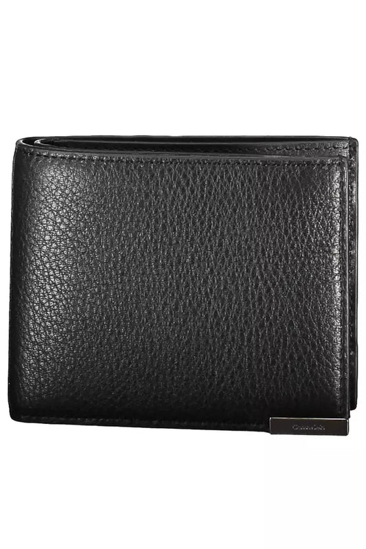 Black Leather Men Wallet - The Luxe Alliance