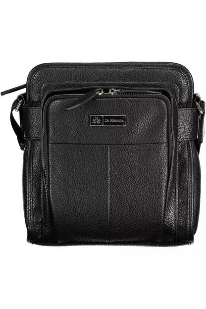  - Black Polyethylene Men Shoulder Bag