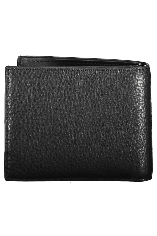 Black Leather Men Wallet - The Luxe Alliance