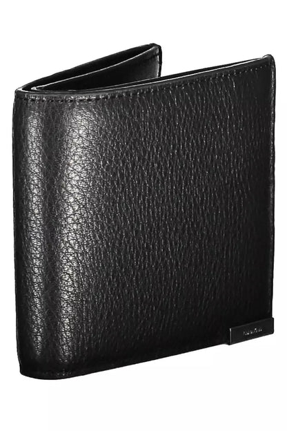 Black Leather Men Wallet - The Luxe Alliance