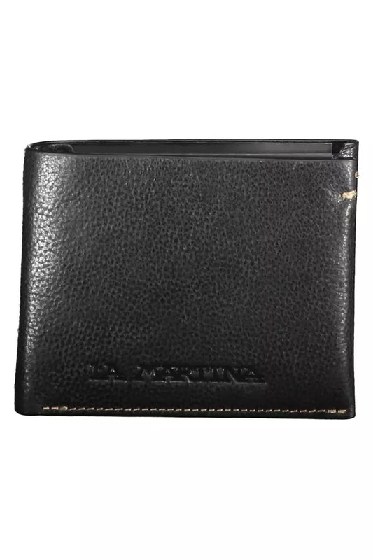  - Black Leather Men Wallet