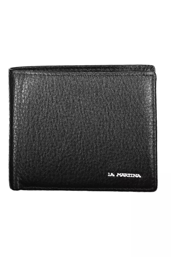  - Black Leather Men Wallet